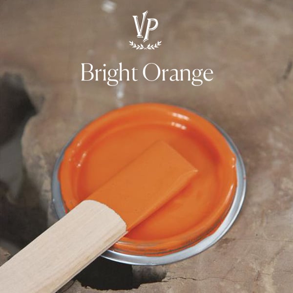 Bright Orange Vintagepaint - Billede 7