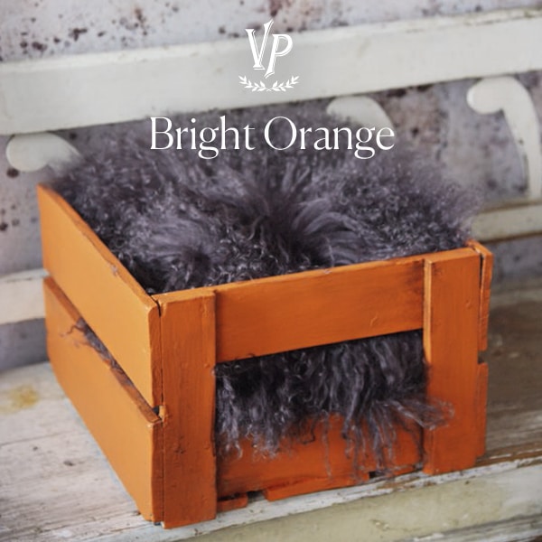 Bright Orange Vintagepaint - Billede 3