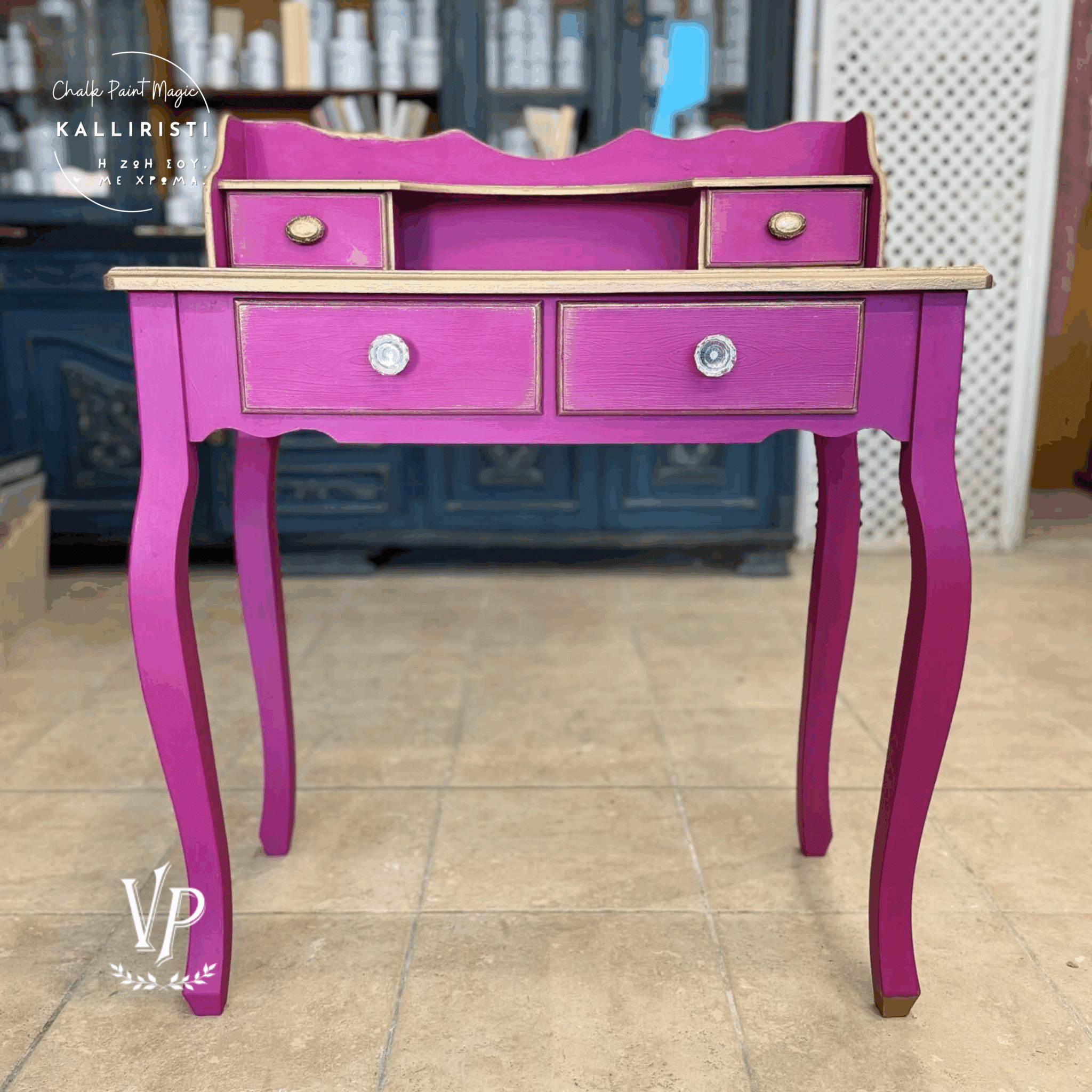 Cheerful Cherry Vintagepaint - Billede 5