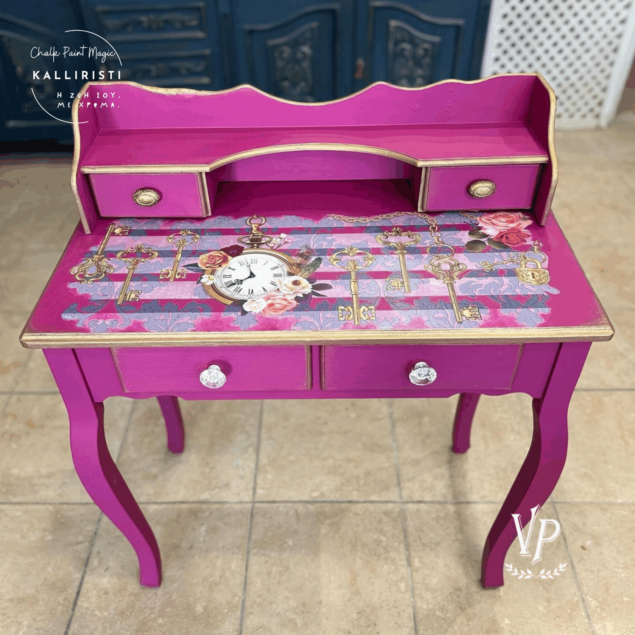 Cheerful Cherry Vintagepaint - Billede 7