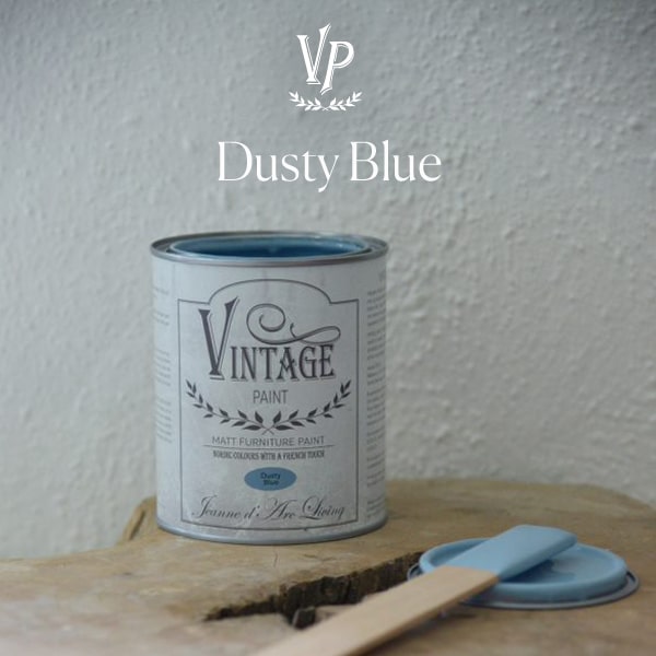 Dusty Blue Vintagepaint - Billede 8