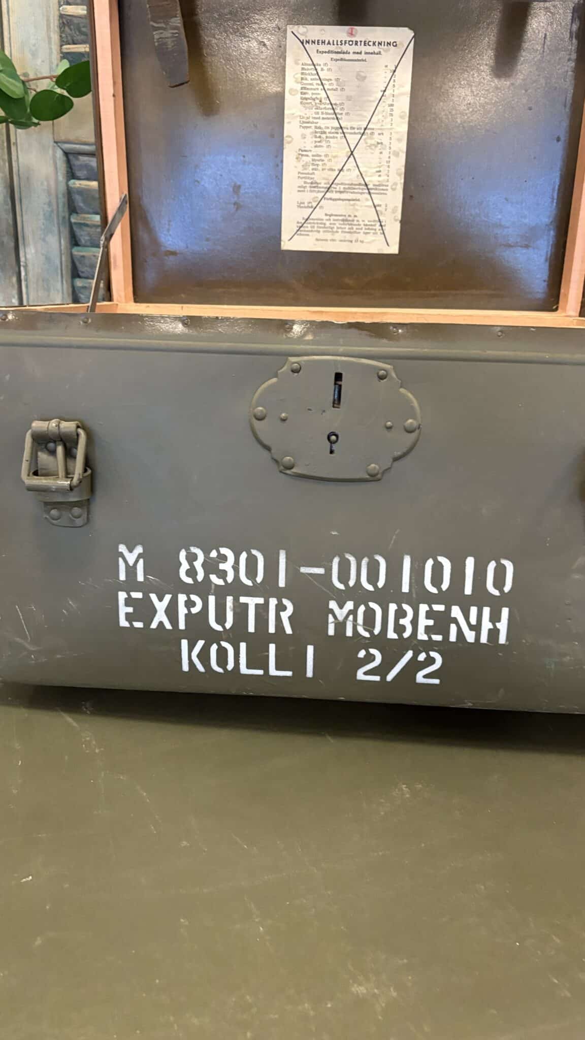 Militær Kasser og Kuffert - Billede 4