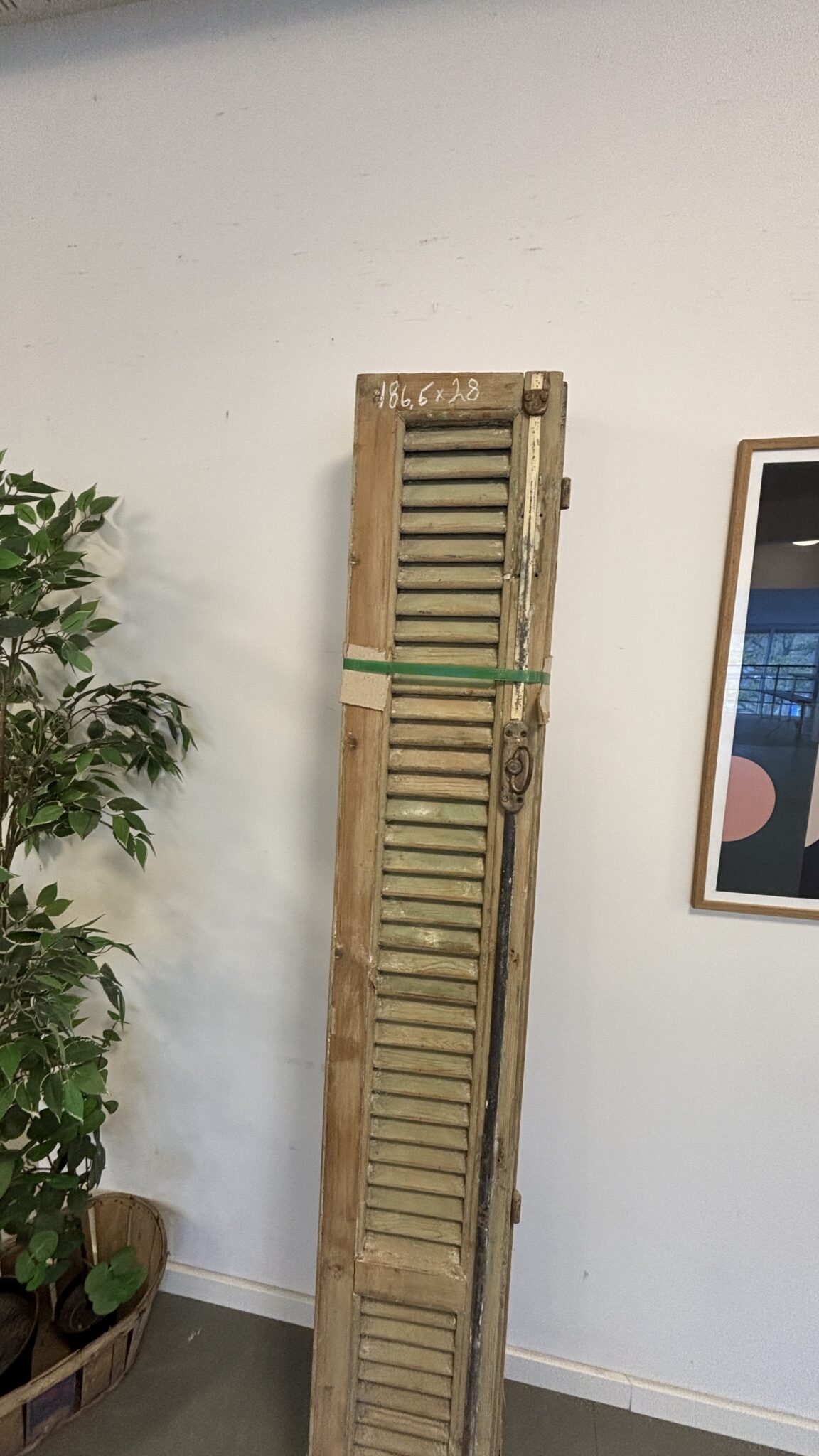 Flotte Gamle Franske Skodder 186,5x28 - Billede 3