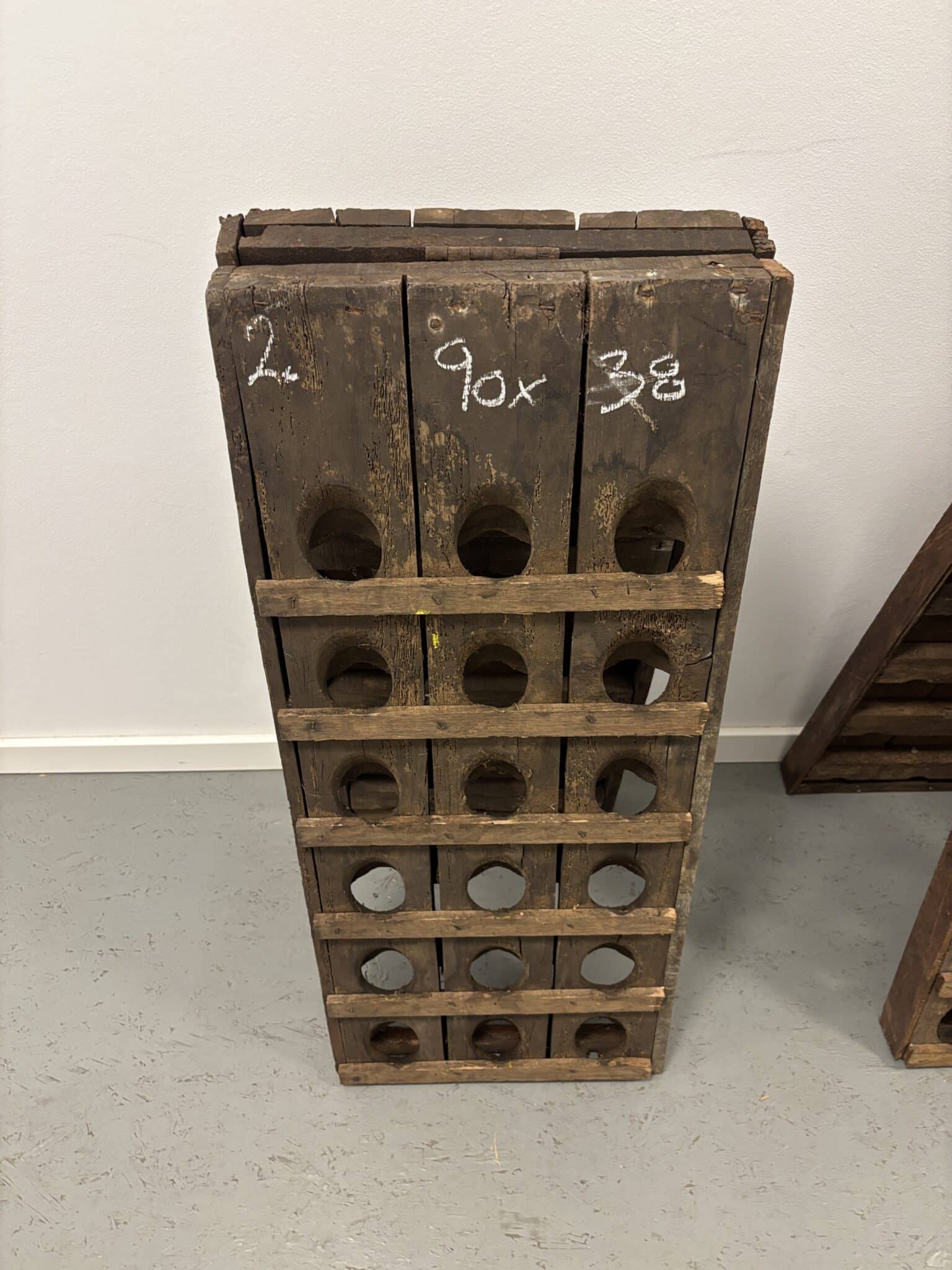 Franske Champagne Pupitre Vinreol - Billede 16