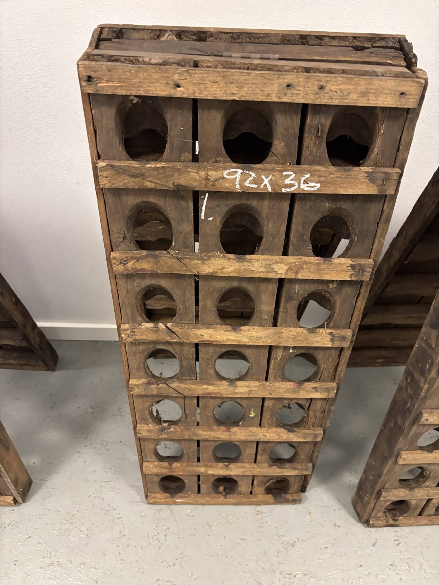 Franske Champagne Pupitre Vinreol - Billede 11