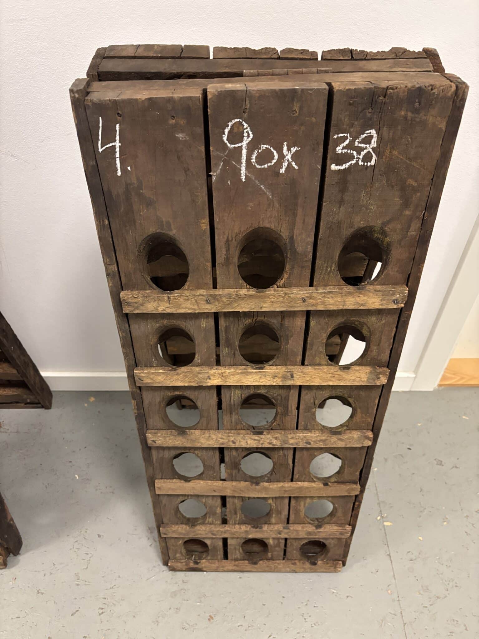 Franske Champagne Pupitre Vinreol - Billede 13