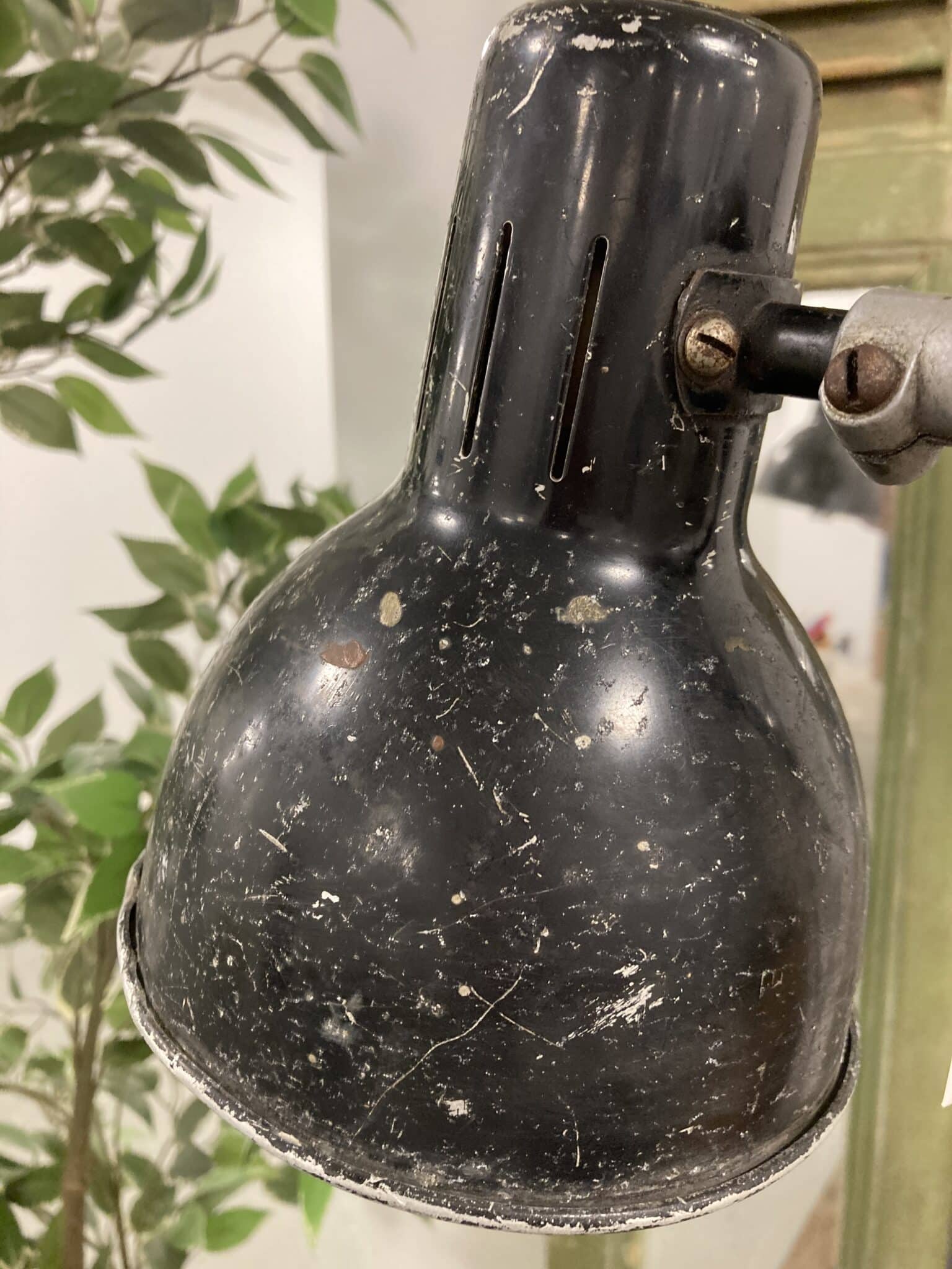 Gammel Fransk Arkitekt Lampe - Billede 4