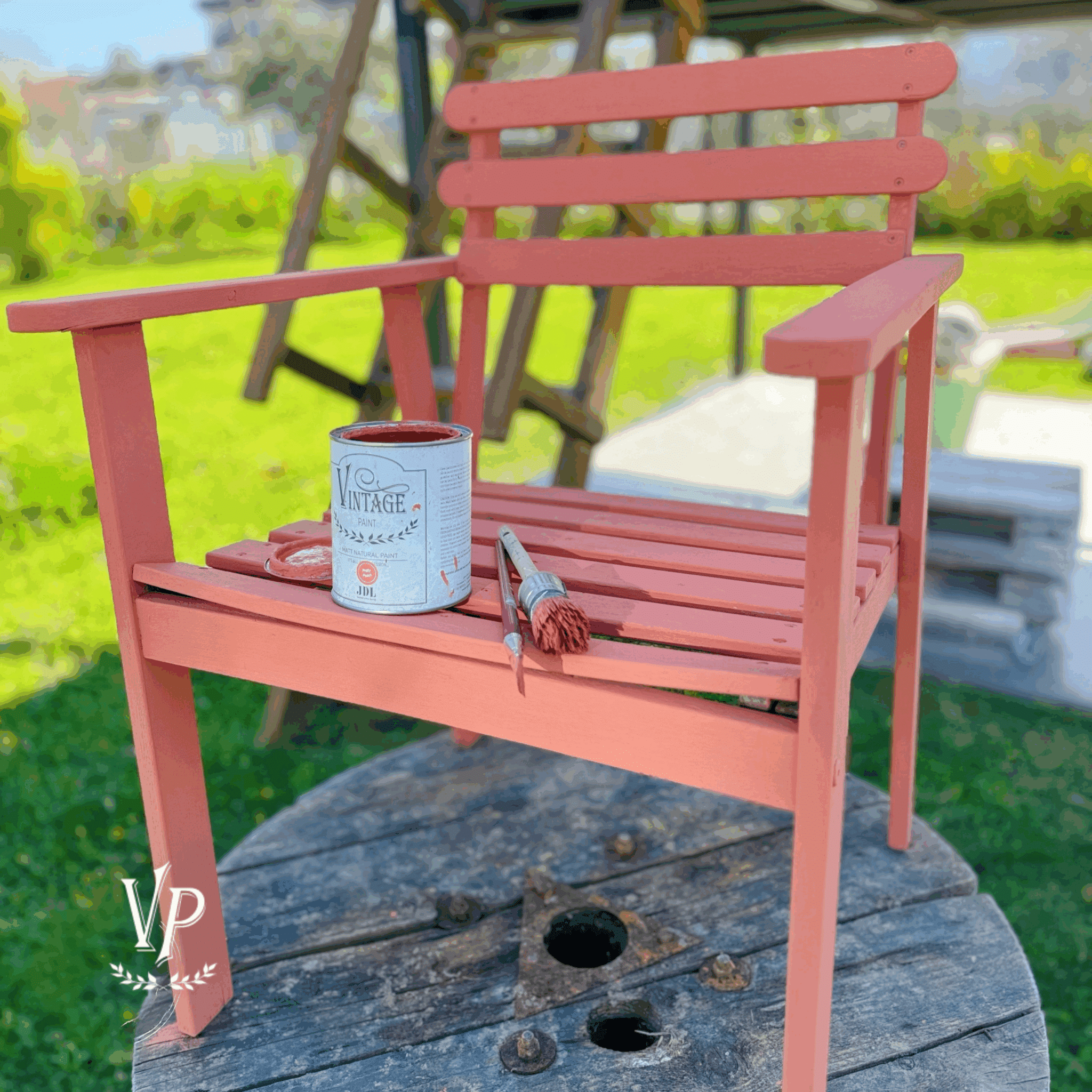 Pretty Peach Vintagepaint - Billede 8