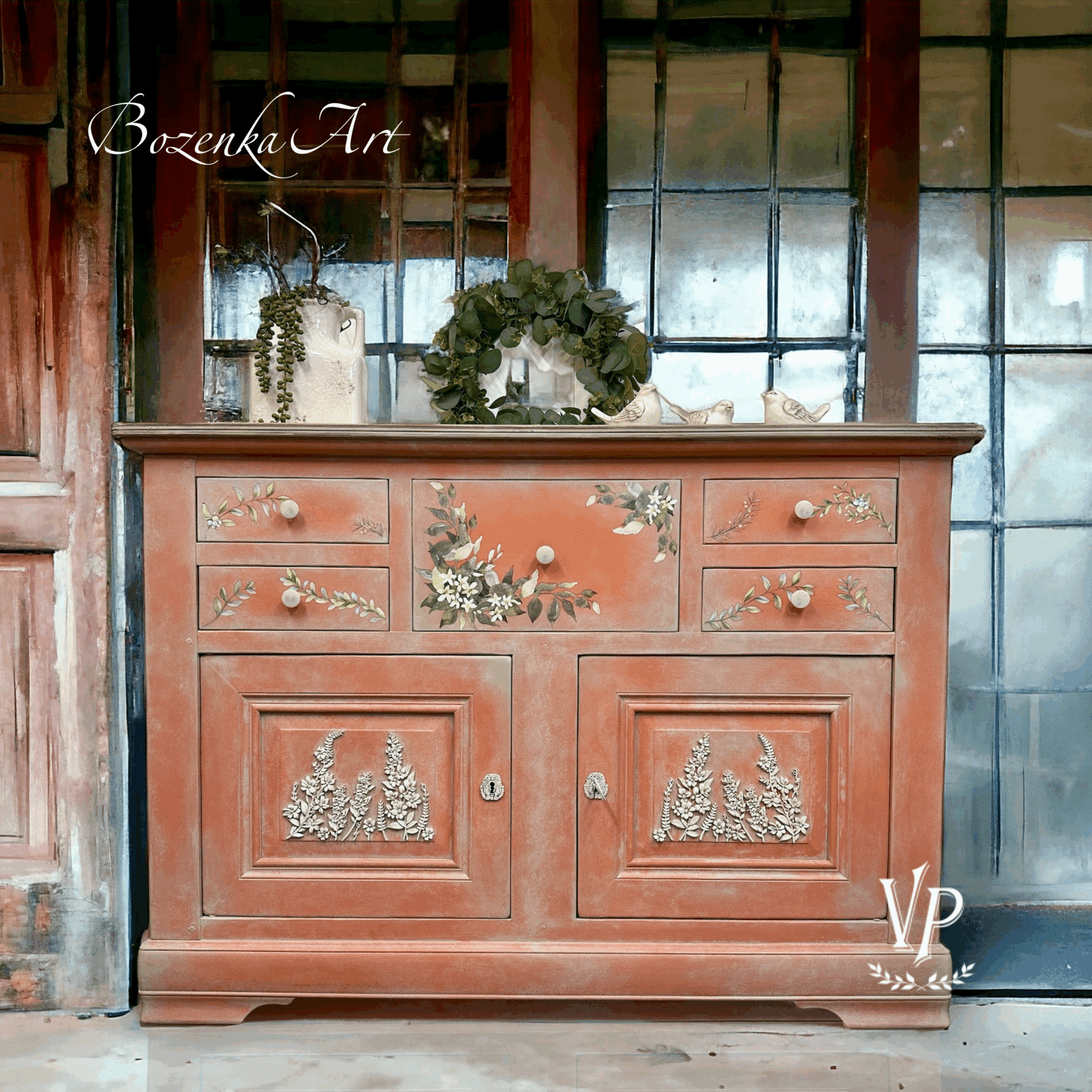 Pretty Peach Vintagepaint - Billede 6