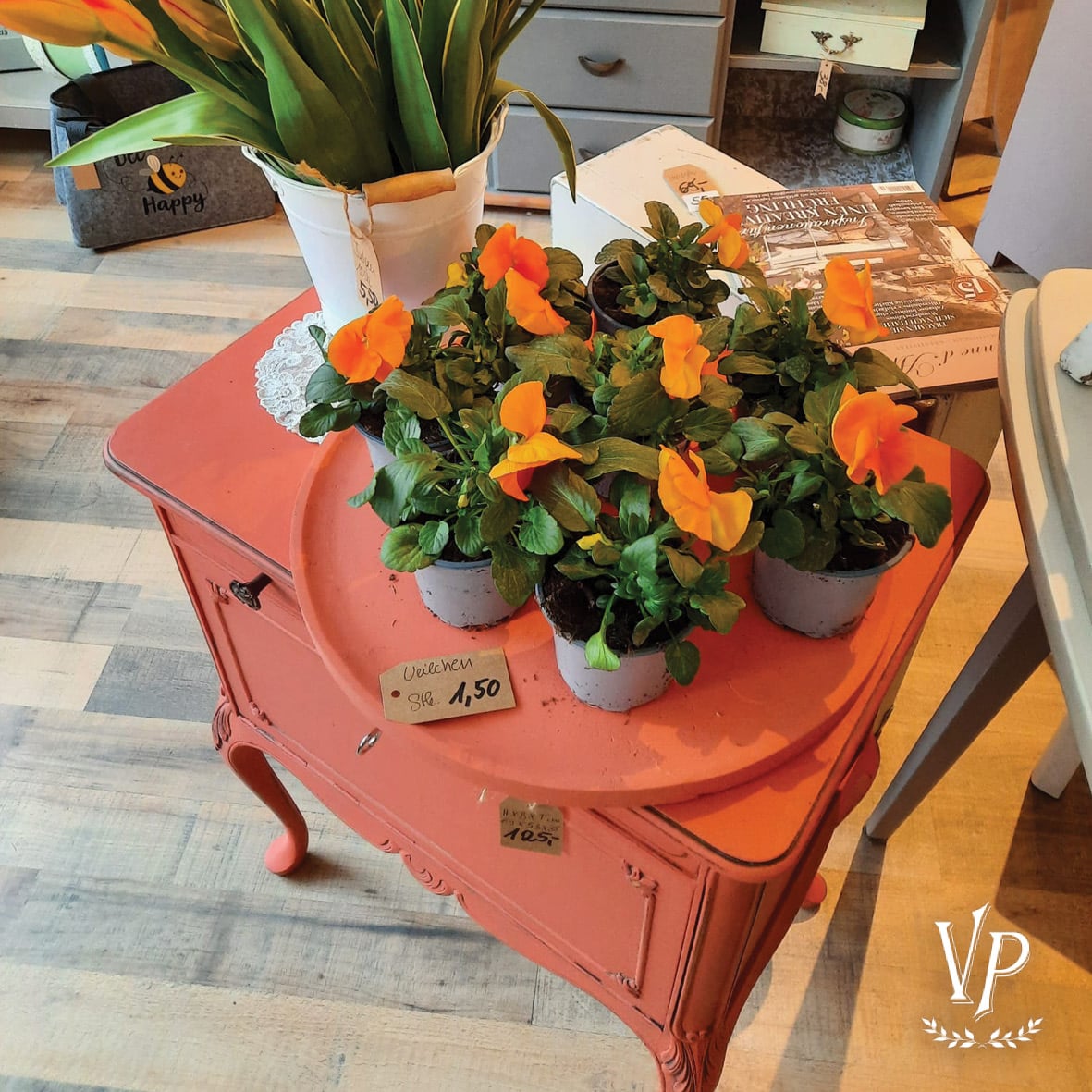 Pretty Peach Vintagepaint - Billede 3