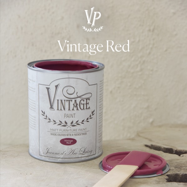 Vintage Red Vintagepaint - Billede 8
