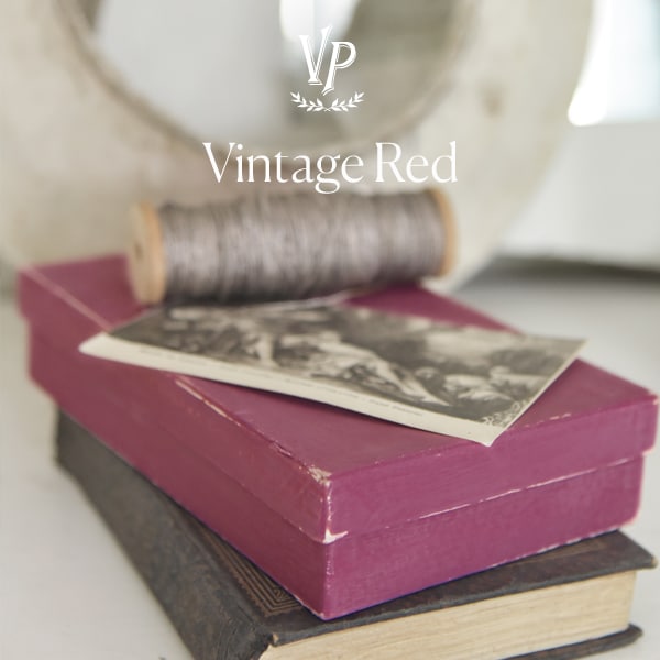 Vintage Red Vintagepaint - Billede 3