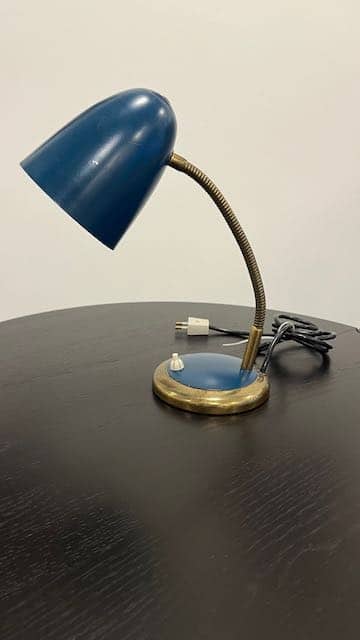 Gammel Skrivebords Lampe - Billede 4