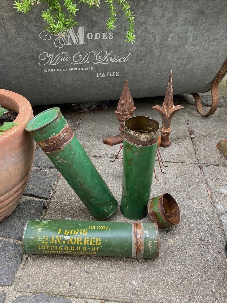 Patron Cylinder med Patina - Billede 4