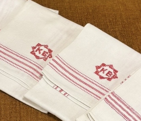 Svenske Viskestykker med Og uden Broderier - Billede 30