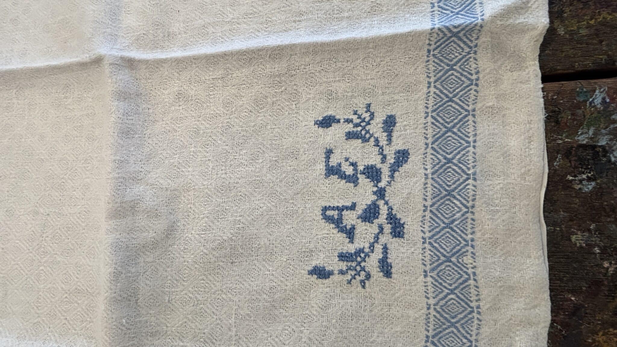Svenske Viskestykker med Og uden Broderier - Billede 37