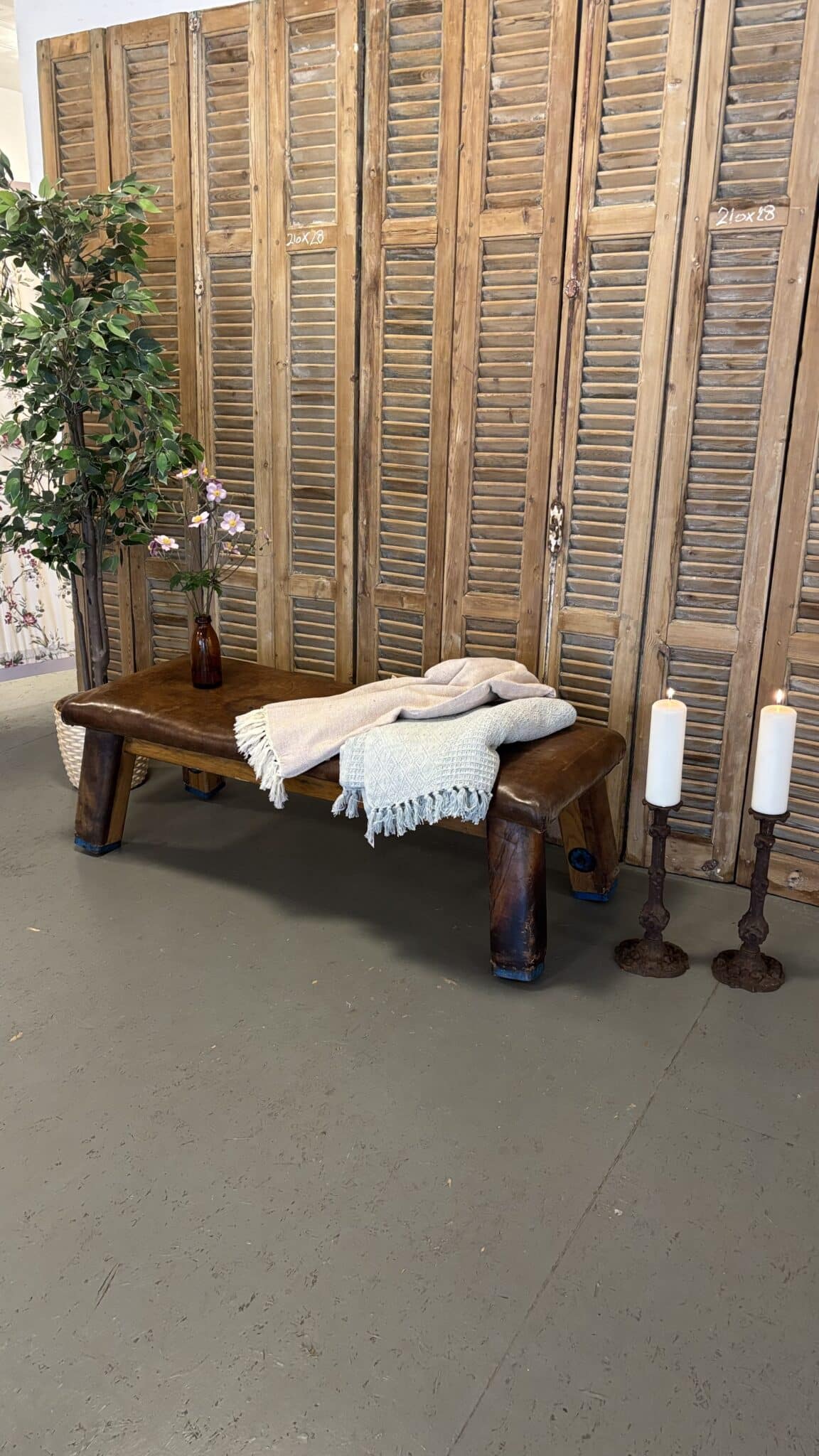 Smukke Franske Vintage Lysestager - Billede 2