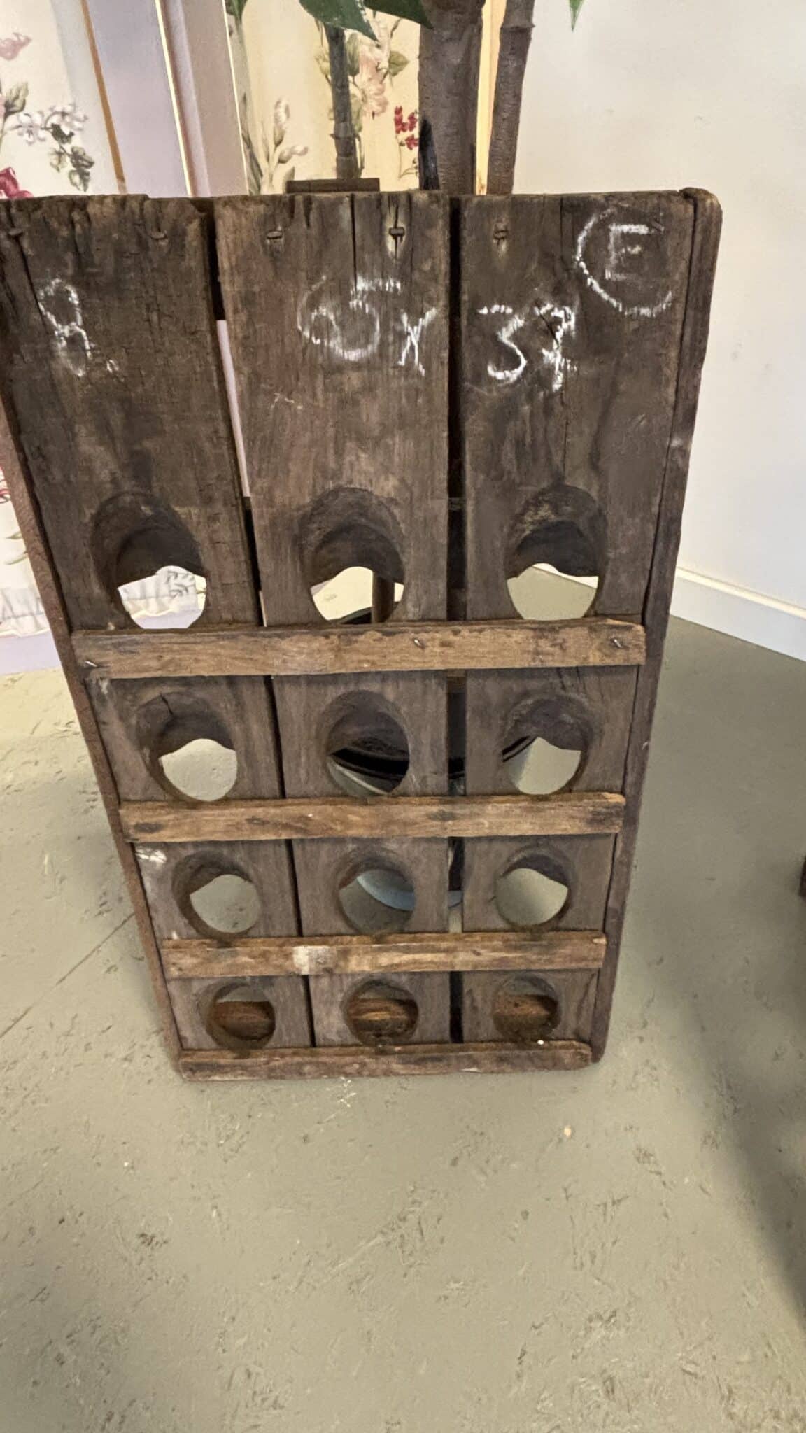 Franske Champagne Pupitre Vinreol - Billede 14