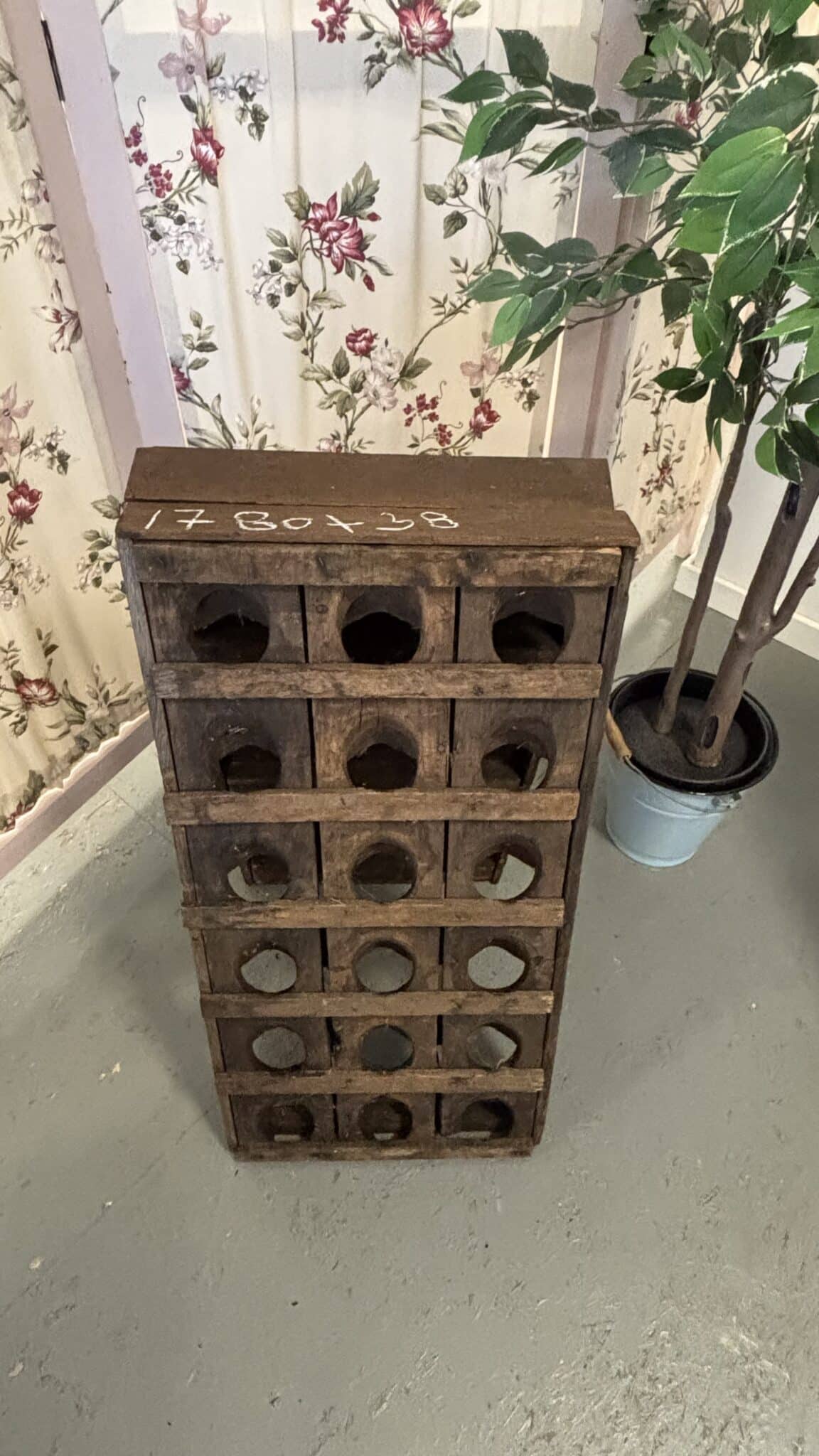 Franske Champagne Pupitre Vinreol - Billede 23