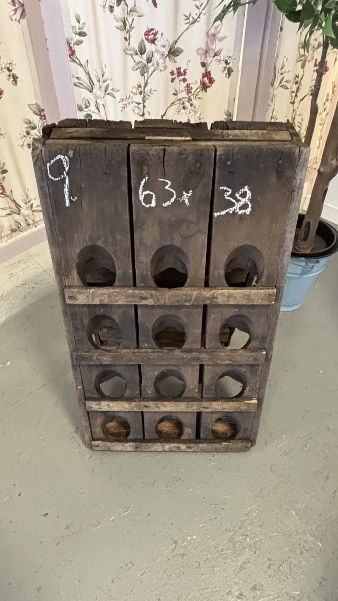 Franske Champagne Pupitre Vinreol - Billede 15