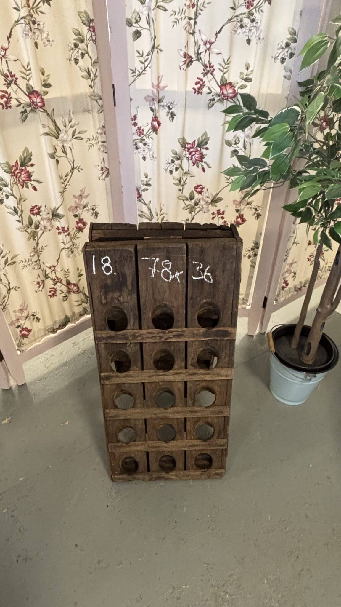 Franske Champagne Pupitre Vinreol - Billede 24