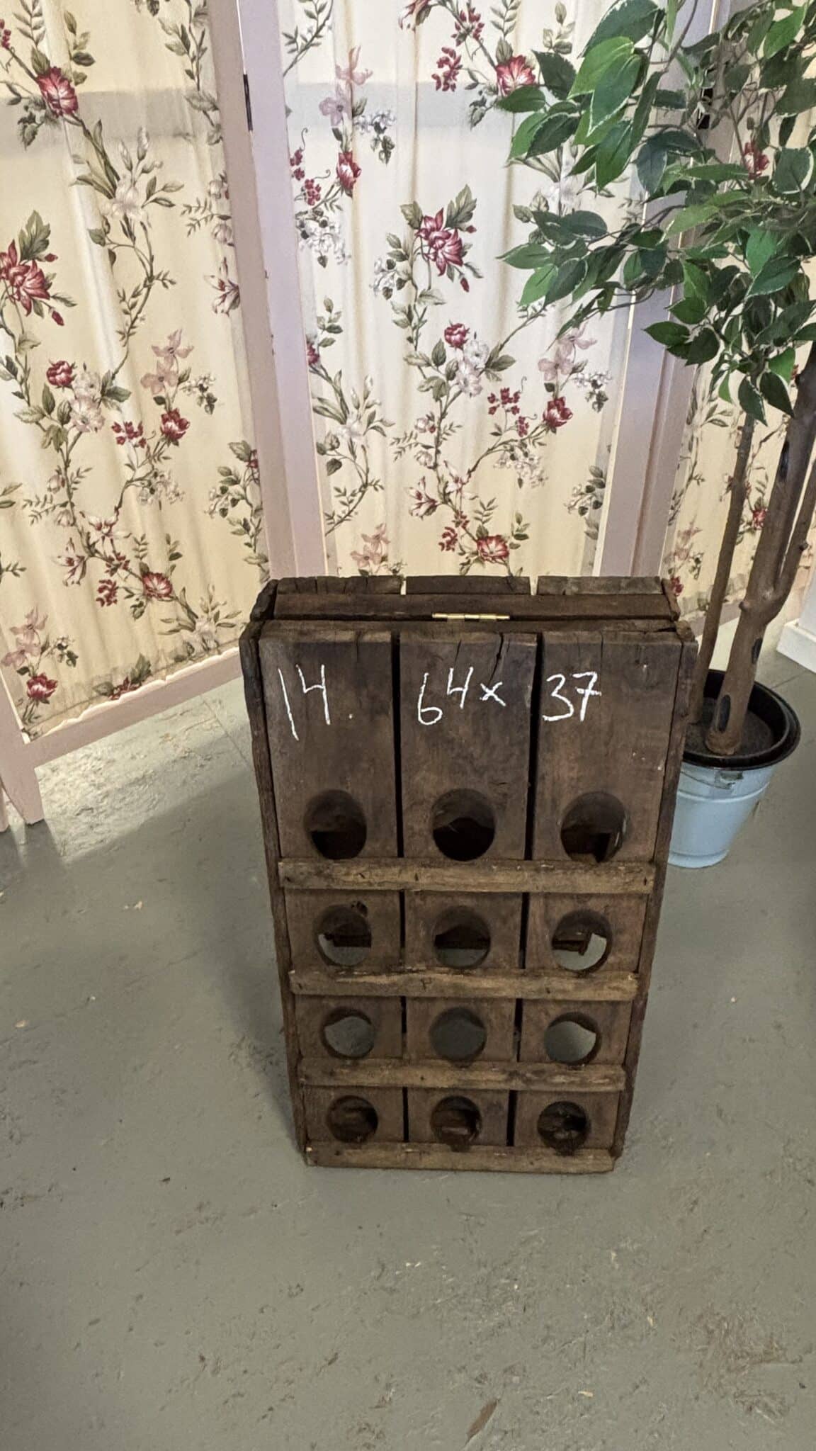 Franske Champagne Pupitre Vinreol - Billede 20